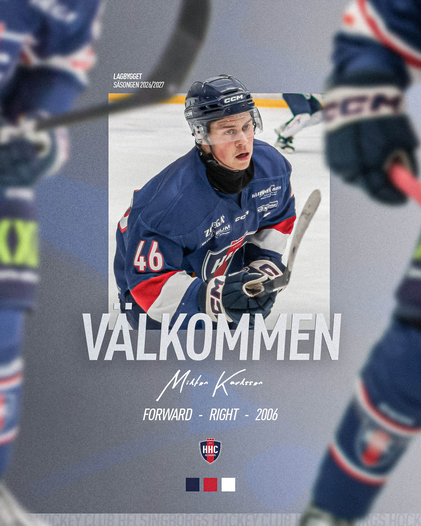Milton Karlsson skriver A-lagskontrakt