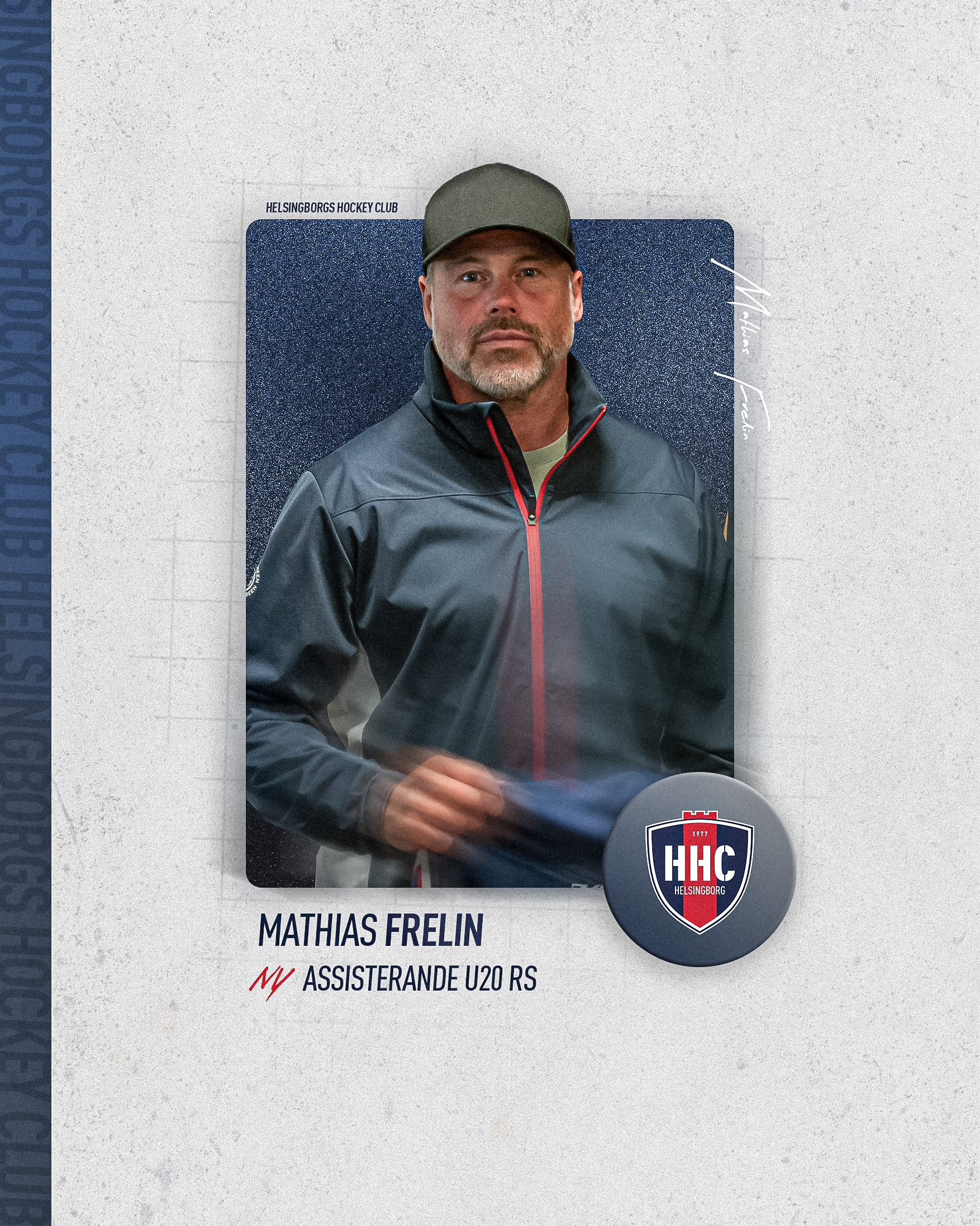 Mathias Frelin ny assisterande i U20