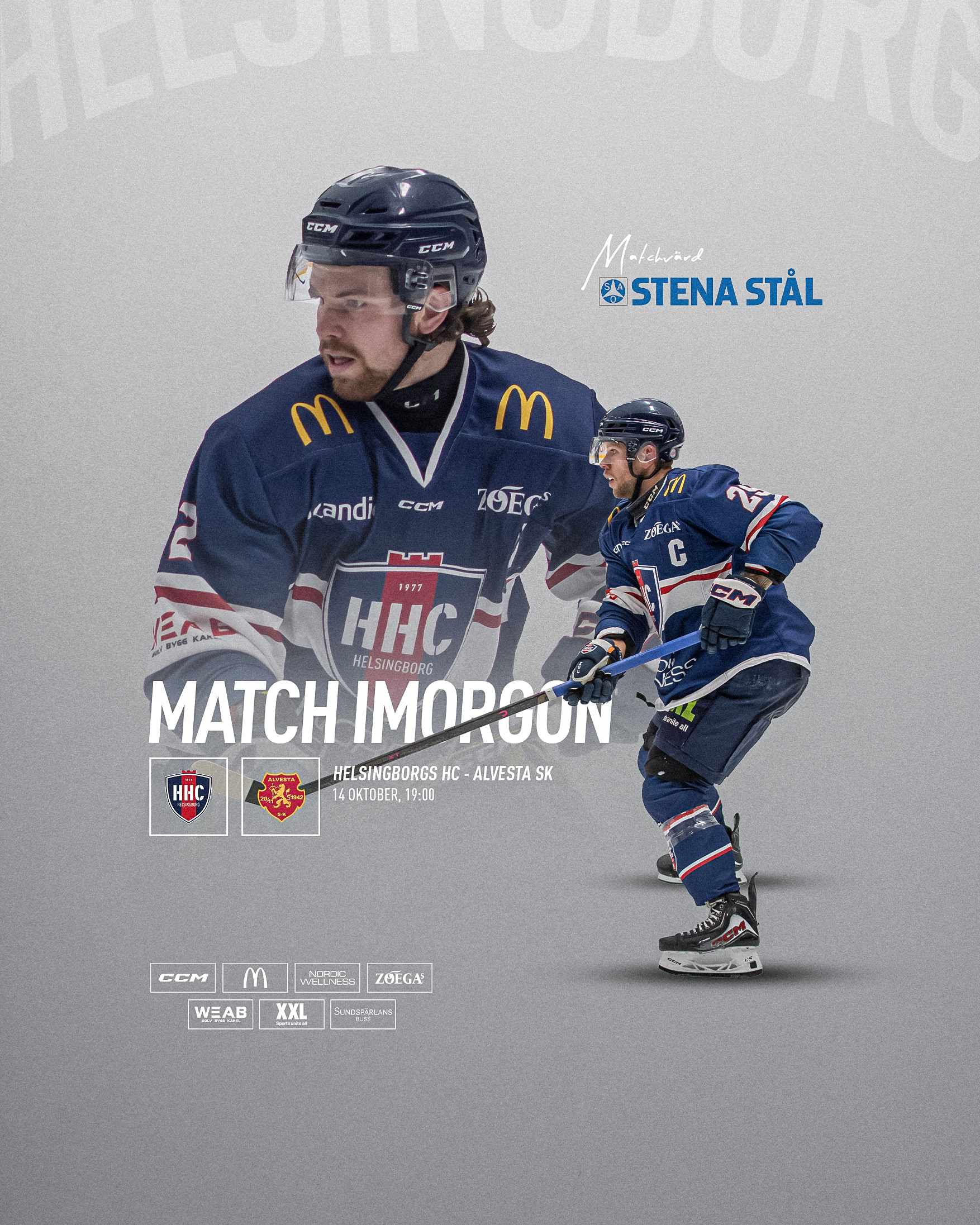 Match imorgon!